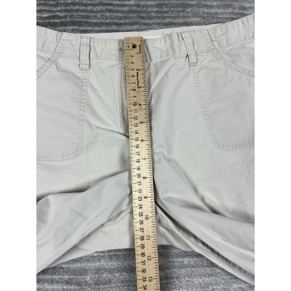 Vintage Style & Co Pants Womens 8 Beige Stretch Cotton Blend Capri - Picture 7 of 13